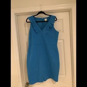 Blue cute sleeveless dress